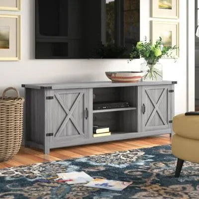 58 Inch Sliding Barn Door Console