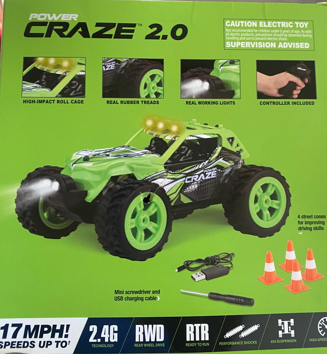 Power craze 2.0 Remote control