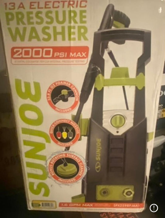 SUNJOE Pressure Washer