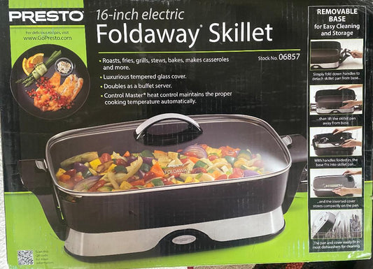 Presto foldaway Skillet